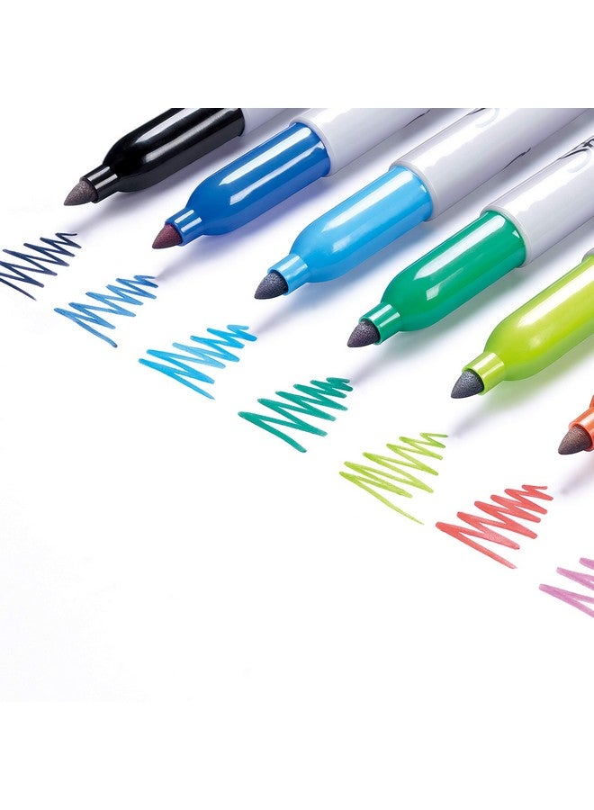 Sharpie Permanent Markers, Fine Point, 8 Pack, Assorted Colors (30217Pp) - Image 5