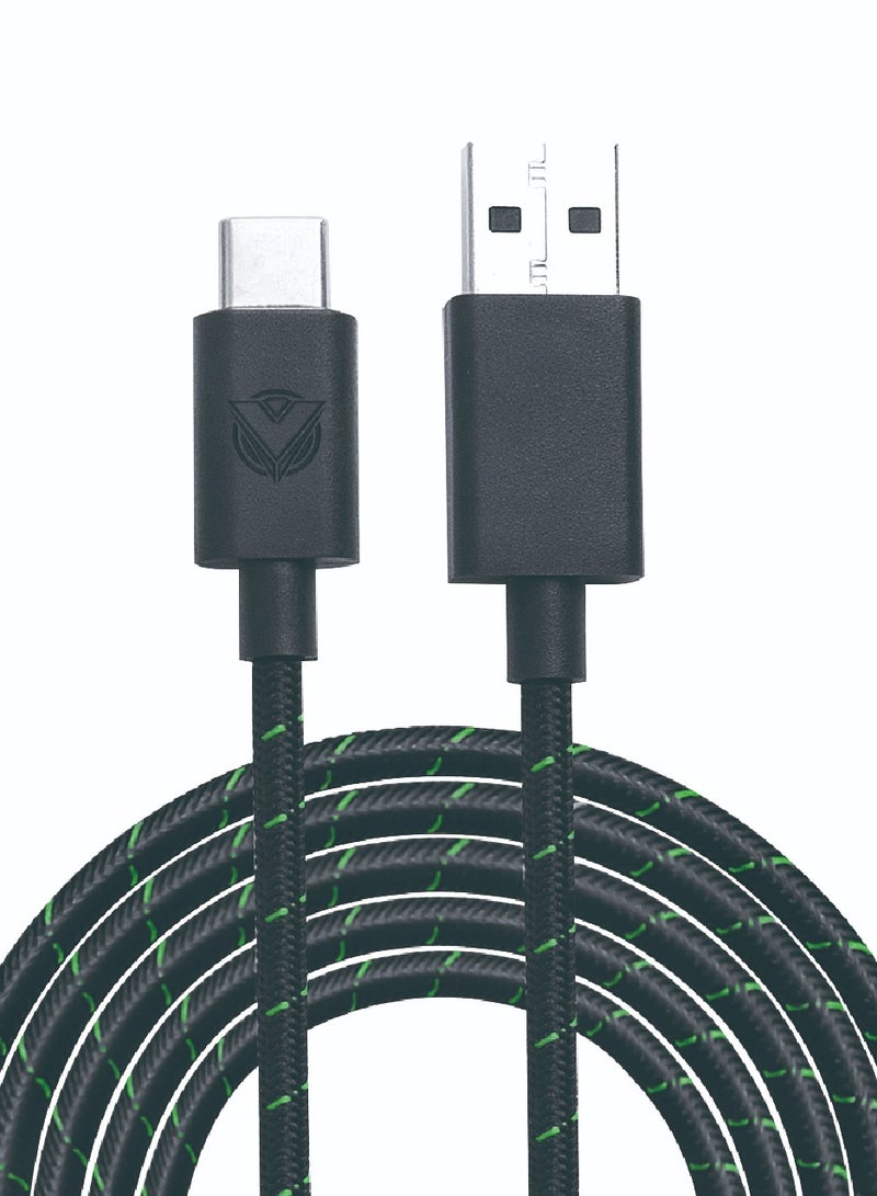 ASA High-Speed 2.7m USB Charging Cable for PS5 DualSense Controller Durable Connector Fast Charging Cord for Gaming Accessories Daily Use - Image 2