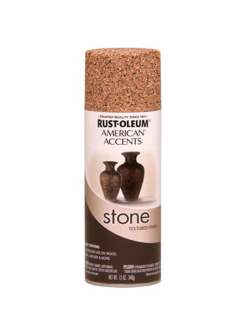 RUST-OLEUM American Accents Stone Spray (340 g, Sienna)