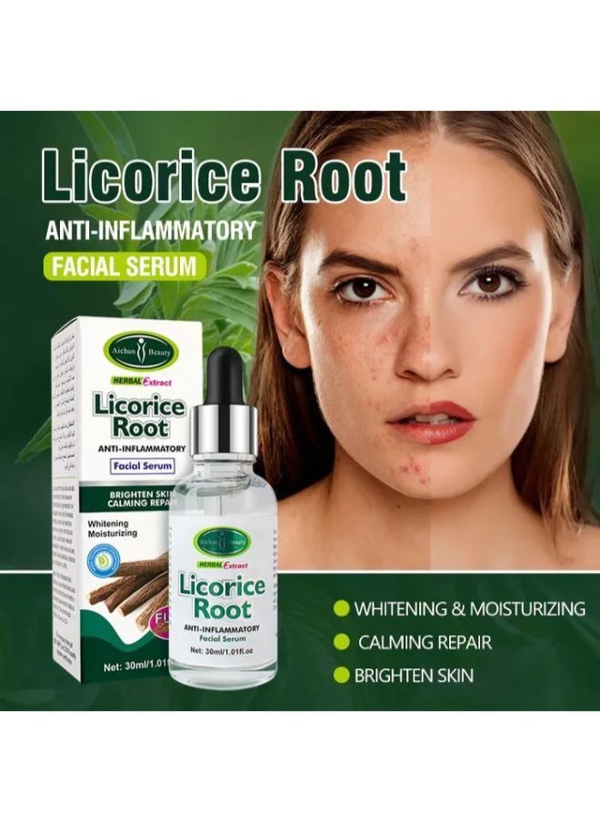 Face Serum Natural Licorice Root Extract