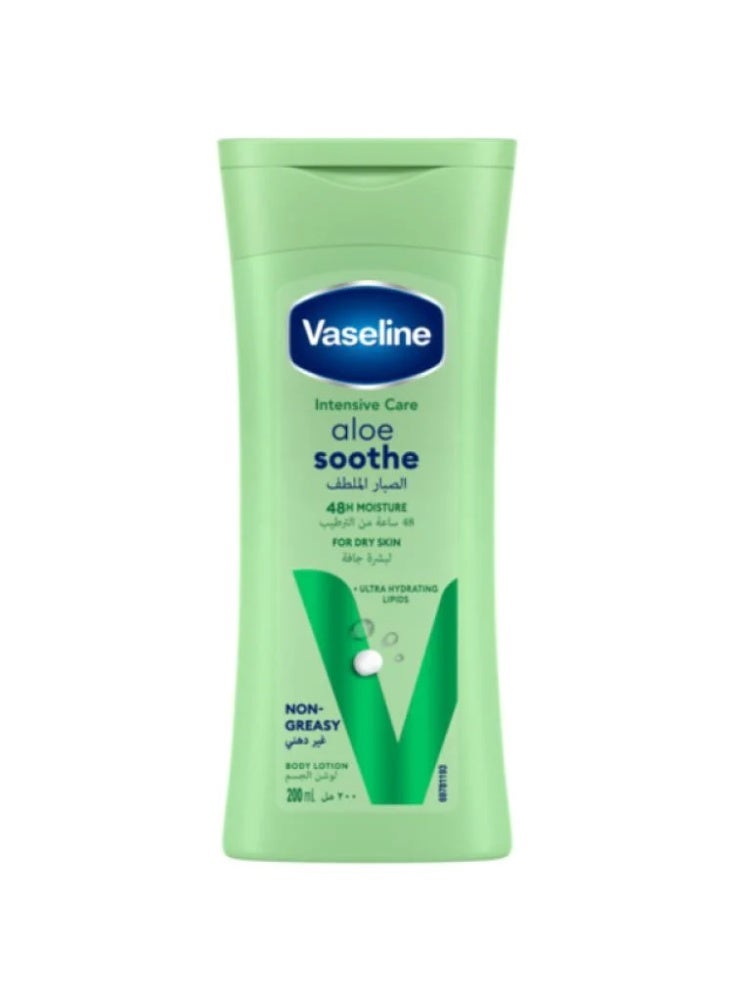 Vaseline Intensive Care Aloe Soothing Lotion, 200ml