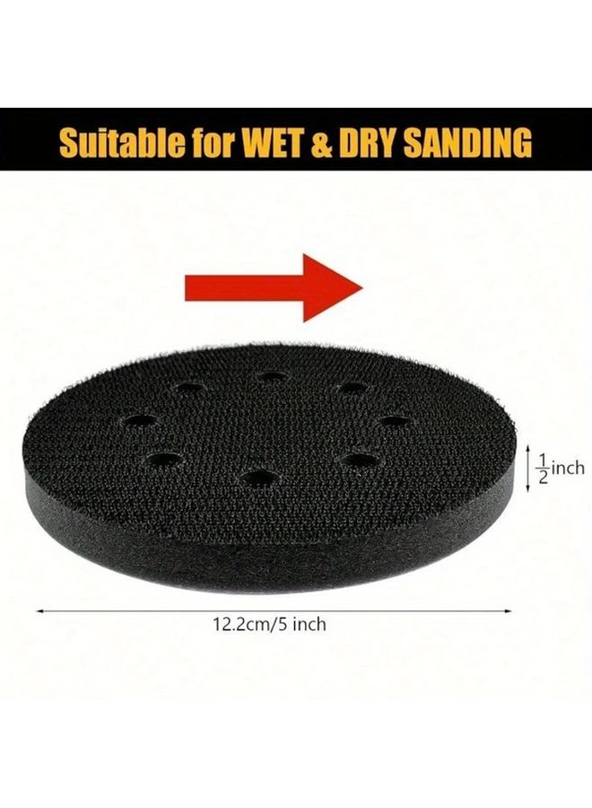 1pc Orbital Sander Foam Pad Soft Hook Loop Cushion Sponge for Automotive Polishing Woodworking - Image 4