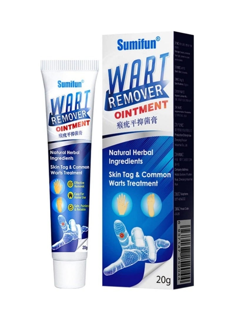 Sumifun Wart Remover Ointment, Mistaha 20g - Natural Ingredients for Safe Body Wart Treatment, Acne, Moles, and Scar Reduction - Image 2