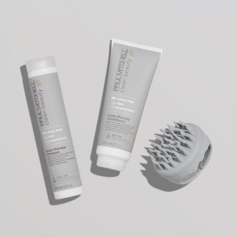 Paul Mitchell Clean Beauty Scalp Therapy Conditioner, Gently Conditions + Cools All Hair Types, Especially Dry, Oily + Sensitive Scalps, 8.5 fl. oz. - Image 5