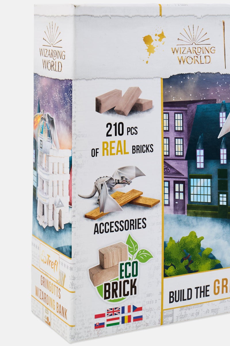 Trefl Brick Trick Harry Potter Gringotts Wizarding Bank Real Bricks - Image 3