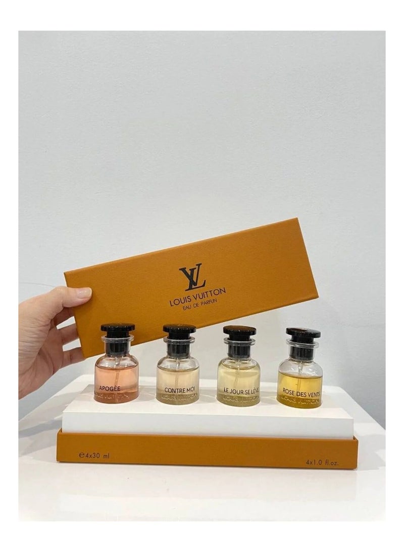 لويس فيتون  مجموعة عطور لويس فيتون النسائيه 4 عبوات أو دو برفيوم 30مل - Image 1