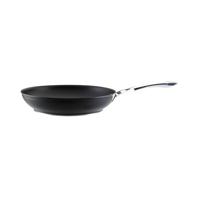 INFINITE NON STICK FRYING PAN 20CM INDUCTION FRYING PAN WITH STAINLESS STEEL HANDLES DISHWASHER SAFE OMELETTE PAN NON STICK DURABLE COOKWARE BLACK