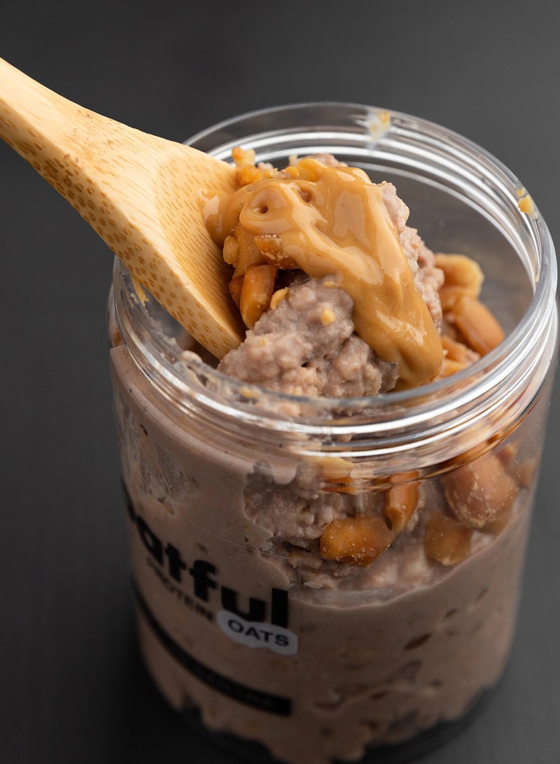 Oatful Choco PB Banana Protein Overnight Oats Mix 85g - Image 4