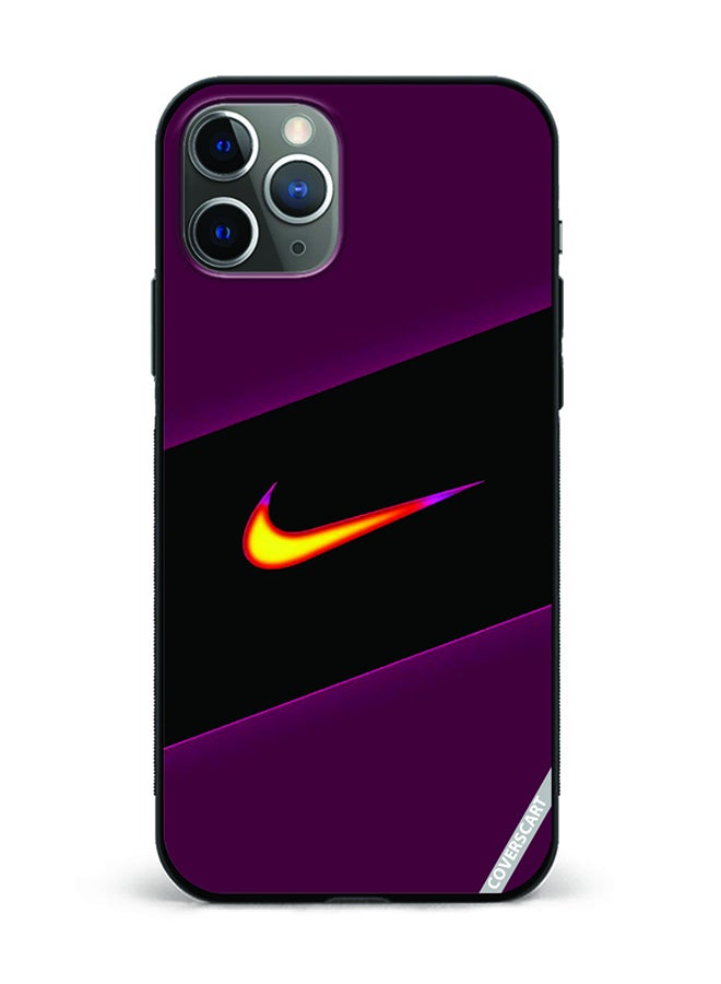 Protective Case Cover For Apple iPhone 11 Pro Max Nike Design Multicolour