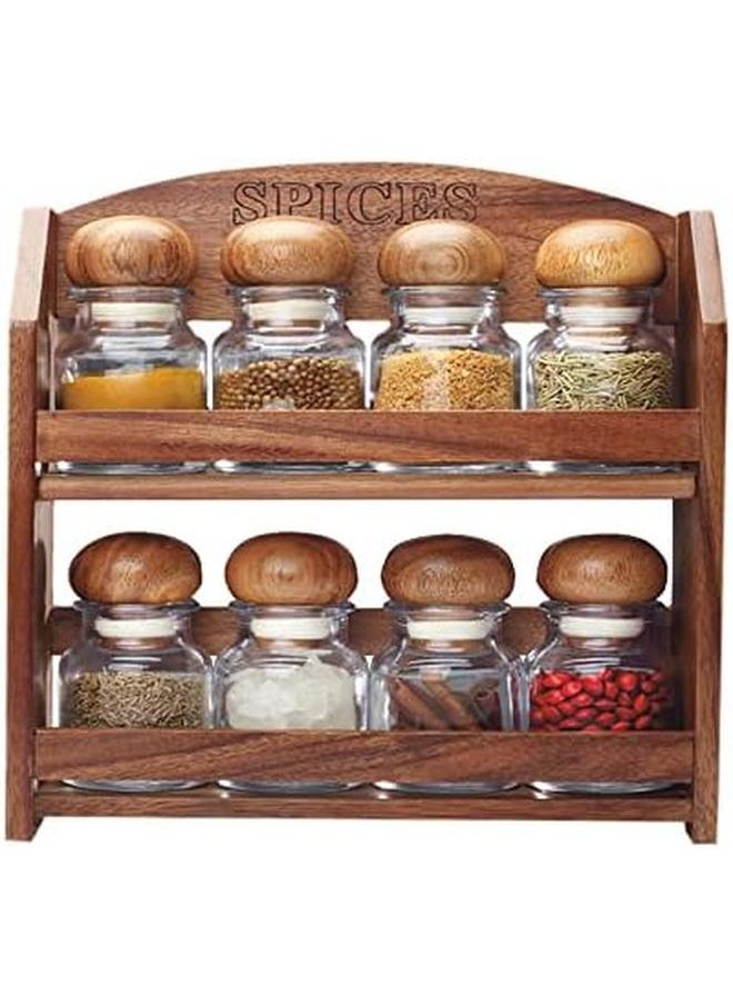 Spice Bottles With Rack 8 Pieces Brown Clear Aca 212 8 - pzsku/Z718D6707F4A87782FCABZ/45/_/1719637463/474271a0-7303-4841-9cbe-7a7be22f9232