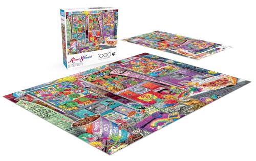 Buffalo Games - Aimee Stewart - Pizza and Pocket Change - 1000 Piece Jigsaw Puzzle for Adults -Challenging Puzzle Perfect for Game Nights - Finished Size is 26.75 x 19.75 - Image 4