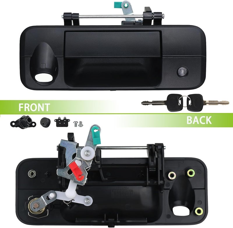 omoZone Tailgate Handle with Rear Camera Hole for Tundra - Image 4