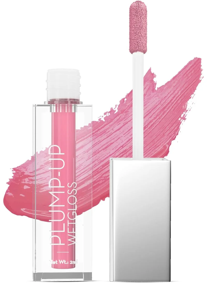 Swiss Beauty Swiss Beauty Plump-Up Wet Lightweight Lip Gloss With High Shine Glossy Finish For Fuller And Plump Lips | Shade- Berrilicious, 2Ml|
