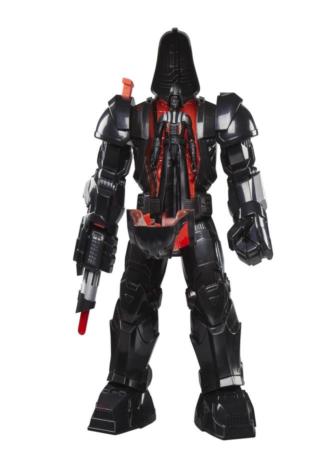 STAR WARS Epic World of Action Darth Vader Ultimate Mech Force Suit, 11-Inch Mech Suit & 4-Inch Action Figure, Toys for Boys & Girls Ages 4+ - Image 4