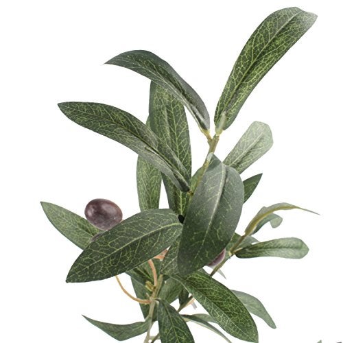 JAROWN Artificial Olive Branch Stems 5pcs 28 Inch - Image 3