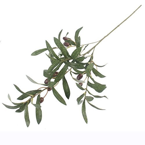 JAROWN Artificial Olive Branch Stems 5pcs 28 Inch - Image 5
