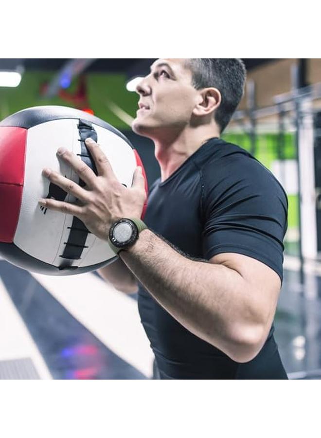 KASTWAVE Men's Digital Sports Watch Waterproof Tactical Watch With Led Backlight Perfect For Outdoor And Indoor Sports - Image 4