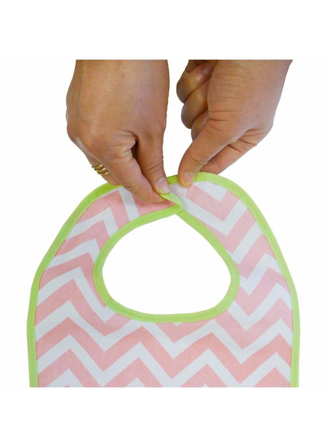 Neat Solutions Girl 10 Pack Water Resistant Bib Set - Image 4
