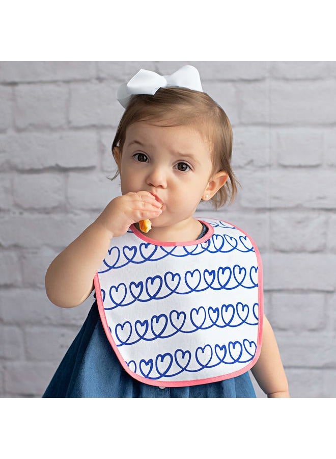 Neat Solutions Girl 10 Pack Water Resistant Bib Set - Image 2