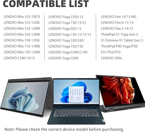 TALTAW Digital Pen for Lenovo ThinkPad X1 Yoga/Yoga 530/710/720/730/900S/910/920/Miix 510/520/630/700/720, 2048 Levels of Pressure - Image 5