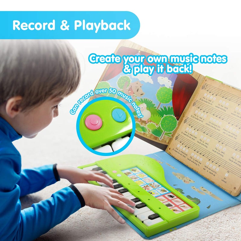 BEST LEARNING My First Piano Book - Educational Musical Toy for Toddlers Kids Ages 3-5 Years - Ideal 3, 4 Year Old Boy or Girl Birthday Present - Image 4
