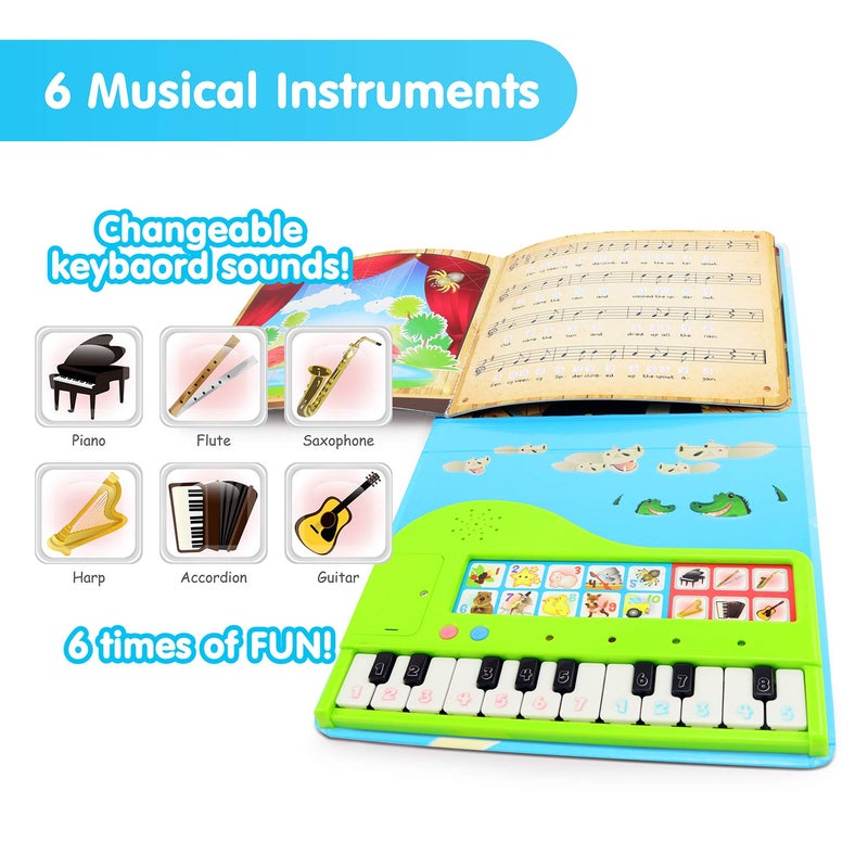 BEST LEARNING My First Piano Book - Educational Musical Toy for Toddlers Kids Ages 3-5 Years - Ideal 3, 4 Year Old Boy or Girl Birthday Present - Image 5