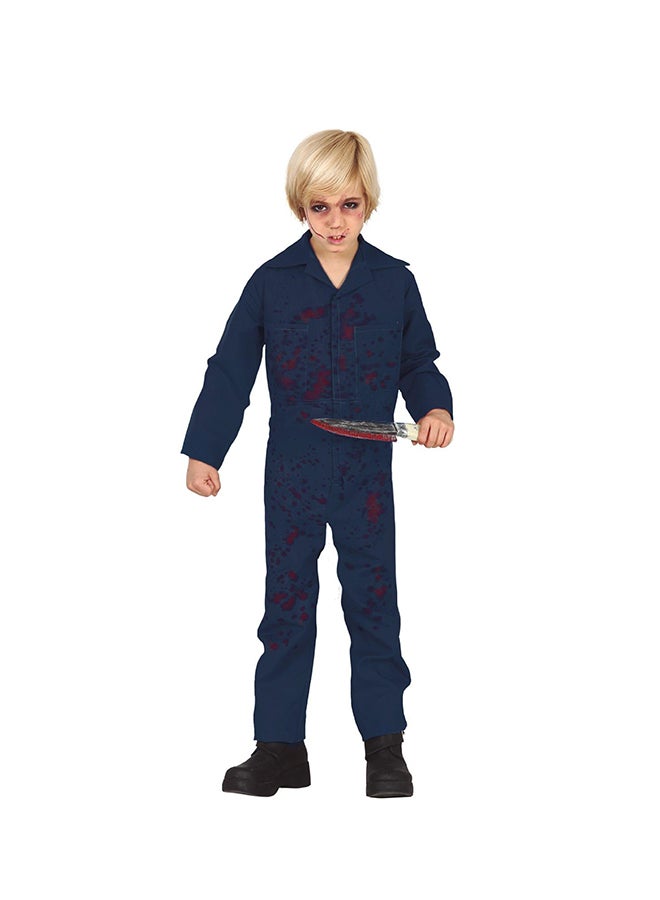 Fiestas Guirca Murderer Kids Costume, Size: 7-9 Years. Include: Overall