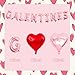 Tagberoy Rose Gold Galentines Balloons 16 Inch Galentines Day Balloons Red Rose Gold Heart Balloon for Galentines Party Hotel Room Office Classroom Decor - Image 4