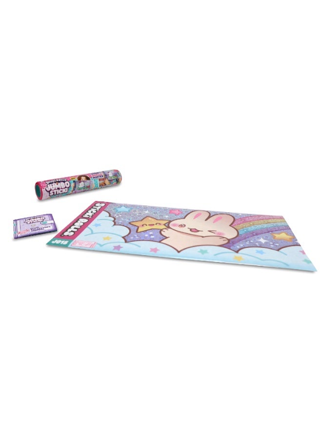 Sky Castle Sticki Rolls Jumbo Sticki Mystery Roll (JS100) - 1x Jumbo Mystery Sticker Roll - Collectible Sticker Blind Box - Image 4