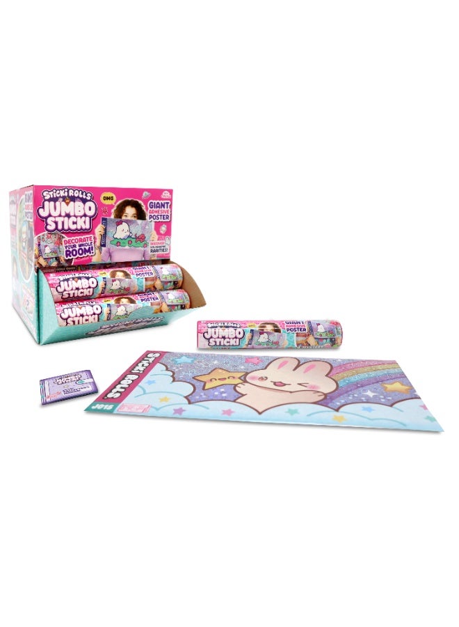 Sky Castle Sticki Rolls Jumbo Sticki Mystery Roll (JS100) - 1x Jumbo Mystery Sticker Roll - Collectible Sticker Blind Box - Image 3