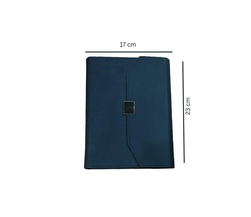 Scribelle Premium A5 Refillable Notebook with Pen – 6 Ring Binder, PU Leather Cover, 208 Pages,Box Set - Image 5