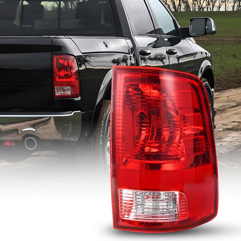 AUTOONE Upgraded For Dodge RAM Tail Lights Assembly Tail Lamp Assembly Fit for 20092018 Dodge RAM Pickup Rear Factory OEM Passenger Side Without Bulbs