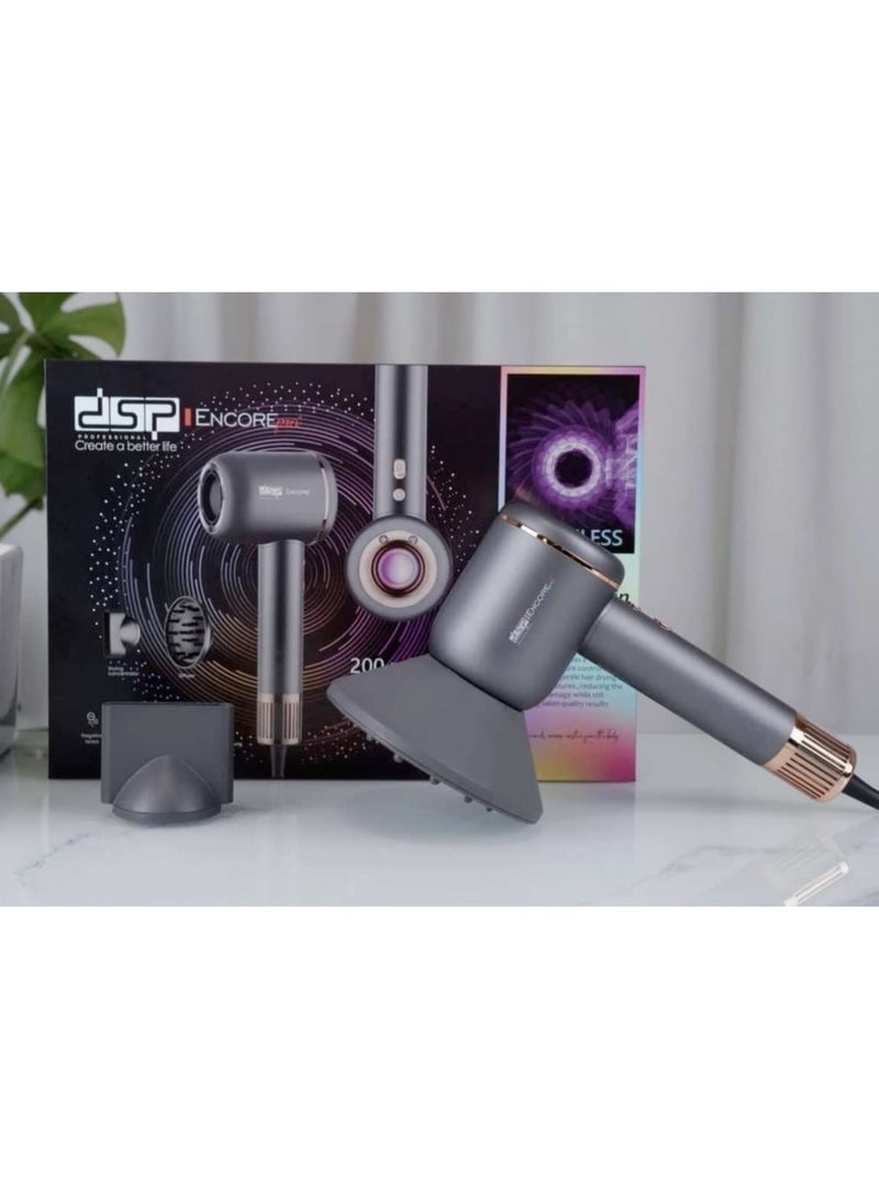 DSP Hair Dryer | | 1800W | High Speed Pro Hair Dryer 11000RPM - Image 1