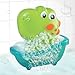 Hap-p-kid HAPPKID Dinosaur Bath Bubble Maker Automatic Dino Bubbles Blower Bathtub Shower Machine Toys Birthday Party Time Gifts for 12 18 24 Months 1 2 3 4 5 Years Old Boys Girls Preschool Toddlers Baby - Image 2