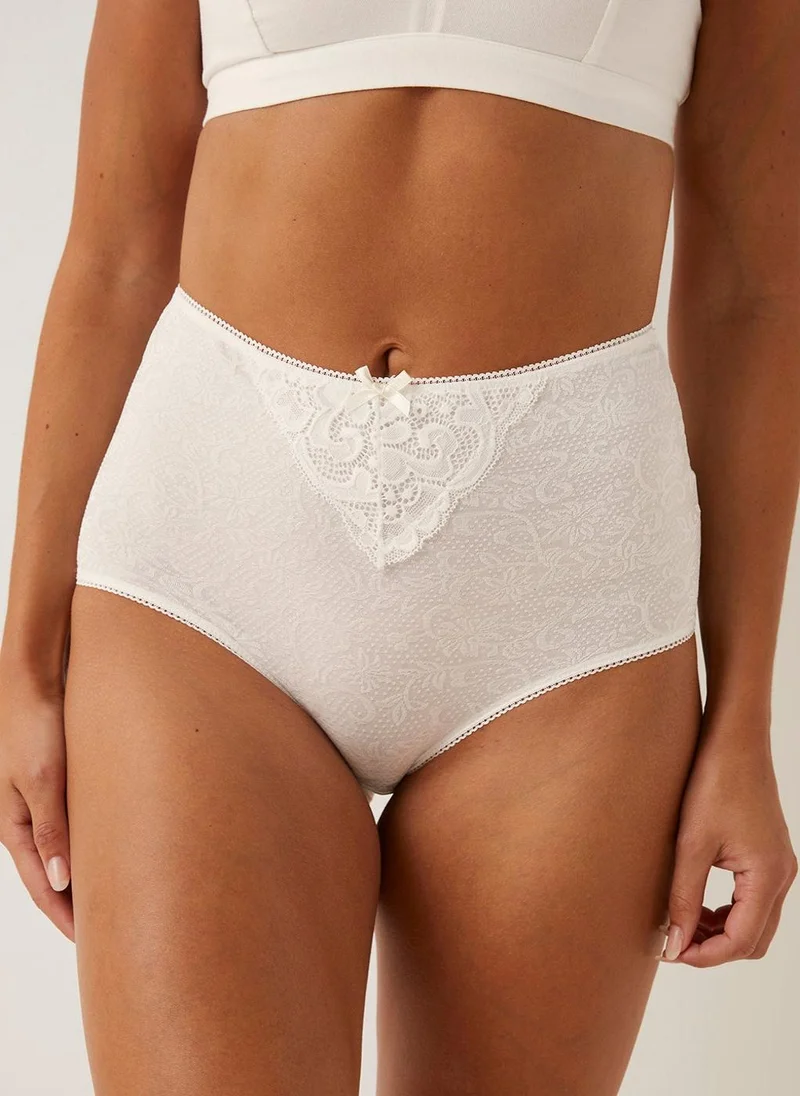 Matalan 3 Pack Jacquard Full Knickers