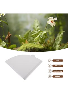 TEKTIK 100 Piece Coffee Paper Filter V60 Size 02 White without bleached 100% Natural  - Image 5
