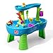 Step2 Rain Showers Splash Pond Water Table Kids Water and Sand Activity Sensory Playset Summer Outdoor Toys 13 Piece Water Toy Accessories For Toddlers 15 Years Old Blue Green - Image 2