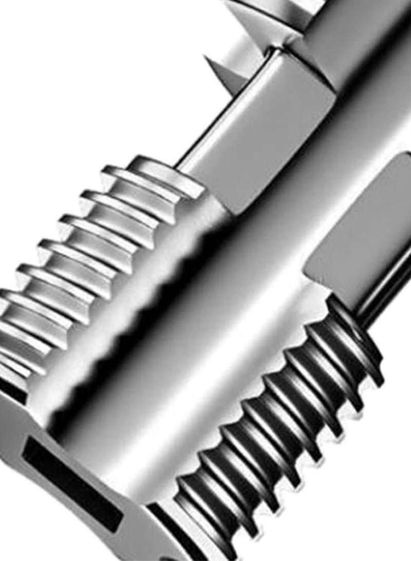 GGOOT PVC Tube Threader for Electric Drill,Plumber Tools,Hardware,Rethreading Tool Thread Maker Tool for Home Renovation Kitchen - Image 2