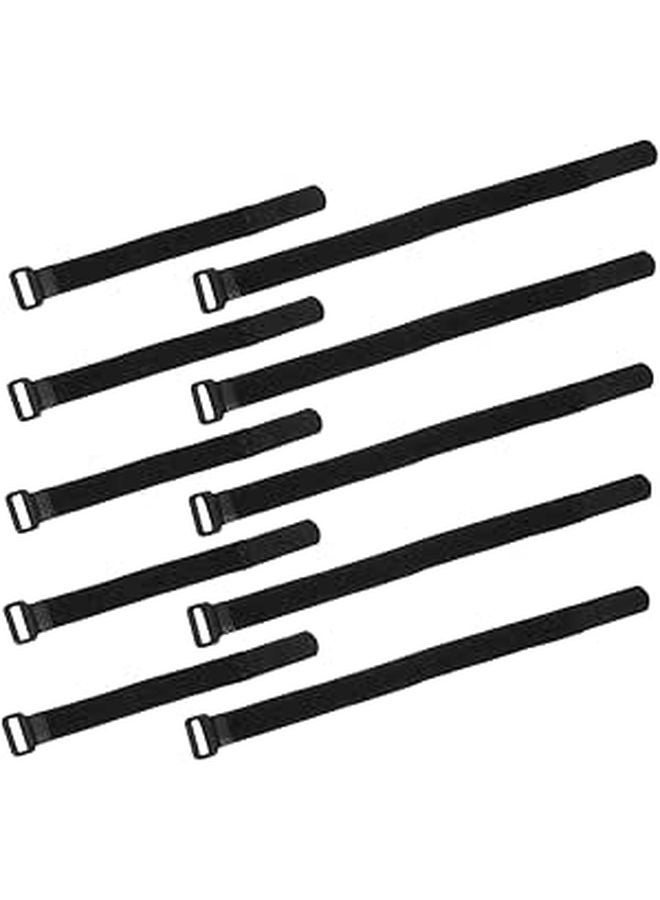 10 Pcs Adjustable Nylon Bicycle Wheel Straps Tie Downs Stabilizer For Bike Transport - Image 1