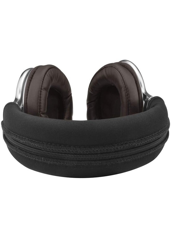 Mmobiel غطاء وسادة رأس بديل لسماعات الرأس MMOBIEL متوافق مع سوني MDR1A MDR-1ADAC/S/B MDR-1ABT MDR-1AM2/B/S MDR1RNC MDR1R MDR1RBT MDR-1R(N) MK2 (أسود) - Image 3