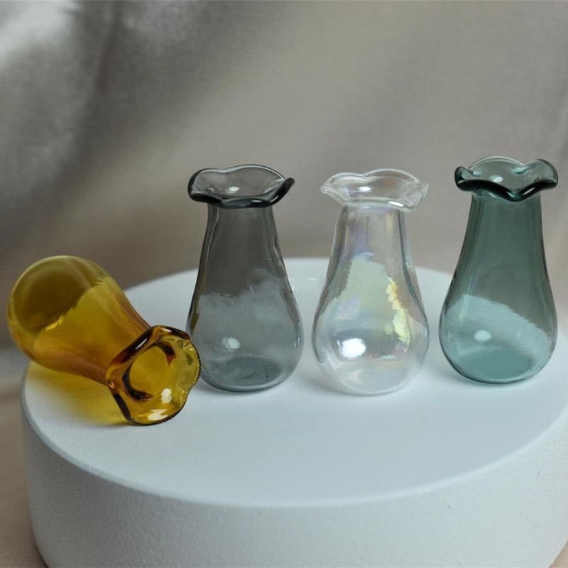 Cat Mini Vase For Whiskers Decorative Small Jar Ross - Image 1