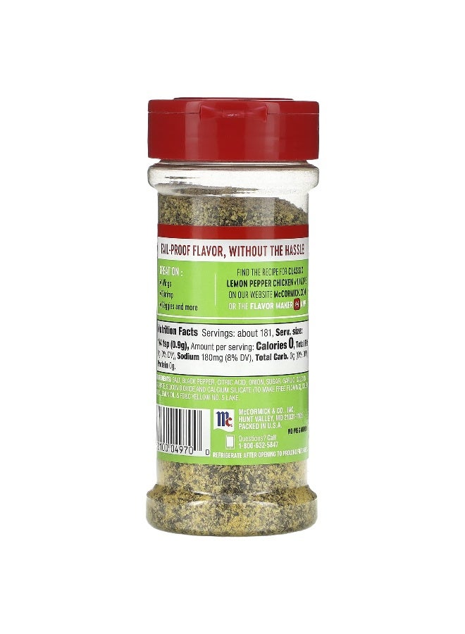 McCORMICK ماكورميك، توابل الليمون والفلفل المثالية، 5.75 أونصة (163 جرام) - Image 2