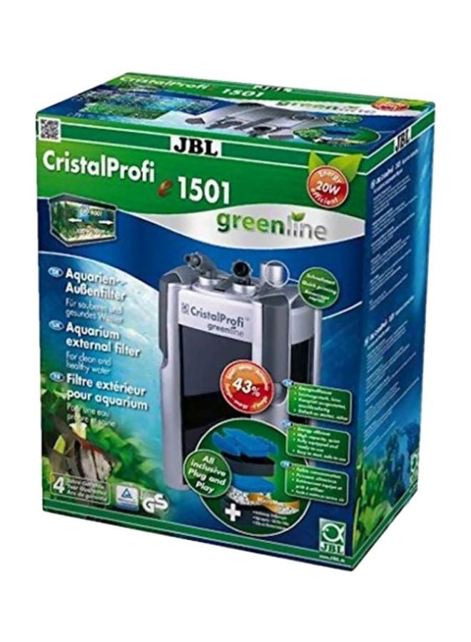 JBL CristalProfi e1501 Greenline External Filter Silver/Grey - Image 2