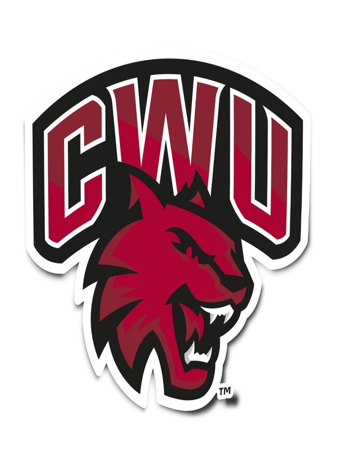 Desert Cactus Central Washington University Wildcats CWU Wellington Vinyl Decal Laptop Water Bottle Car Scrapbook Sticker (IND 12) - Image 1