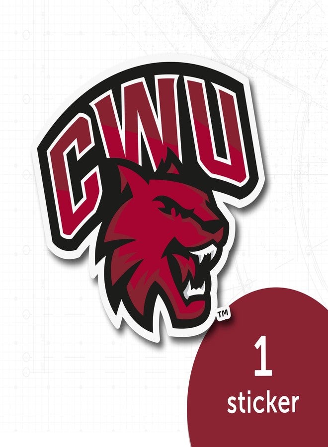 Desert Cactus Central Washington University Wildcats CWU Wellington Vinyl Decal Laptop Water Bottle Car Scrapbook Sticker (IND 12) - Image 5