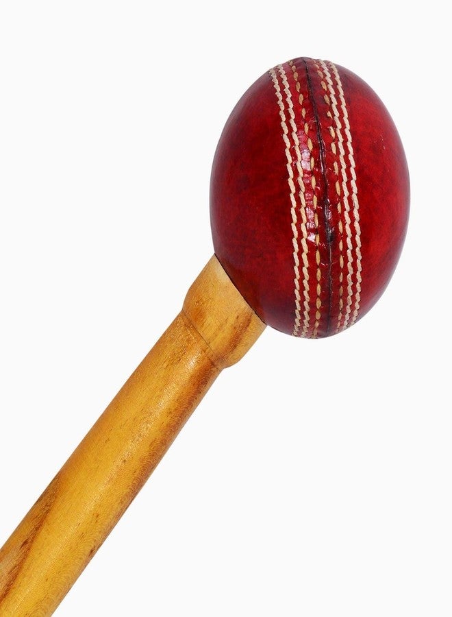 SLG Leather Ball Cricket Bat Wooden Mallet - Bat Knocking Tool for Power & Performance - Image 3