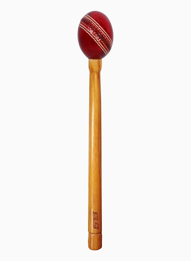 SLG Leather Ball Cricket Bat Wooden Mallet - Bat Knocking Tool for Power & Performance - Image 4