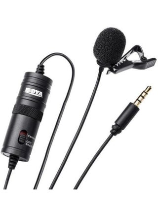 By-M1 Lavalier Stereo Clip Microphone  Black - pzsku/Z718F343FBA3895CAFDB5Z/45/_/1732554406/d5222127-d366-4490-b962-fd9d6a5ee9b8