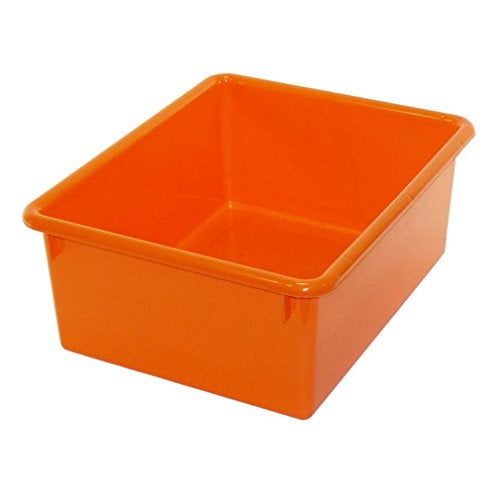 Romanoff Products 5" Stowaway Letter Box, Orange - Image 1