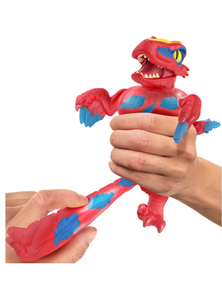 AKEDO - Akedo Heroes of Goo Jit Zu - Licensed Jurassic World - Chomp Attack - Stretch Pyroraptor - Image 1